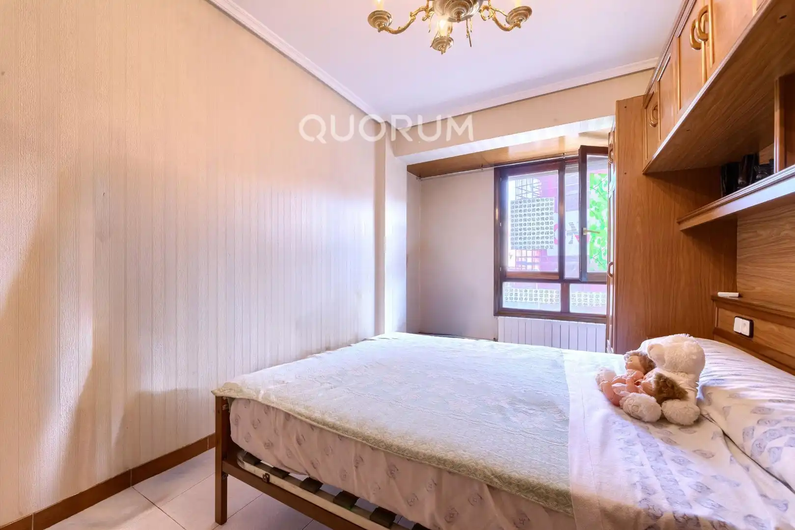 Schlafzimmer von Wohnung zum Verkauf in Basauri  mit Heizung und Balkon