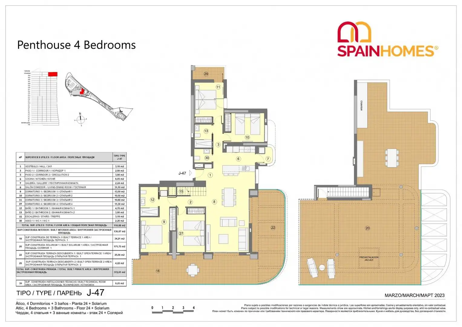 Apartment with terrace for sale in Via Parque, imagen 29