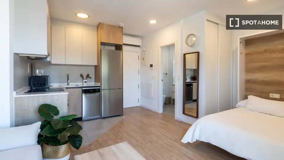 Bedroom of Study for share in Elche / Elx  with Air Conditioner, Terrace and Furnished