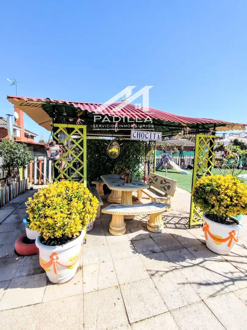 Terrace of Houses for sale in Santa Cruz del Retamar  with Air Conditioner, Heating and Swimming Pool