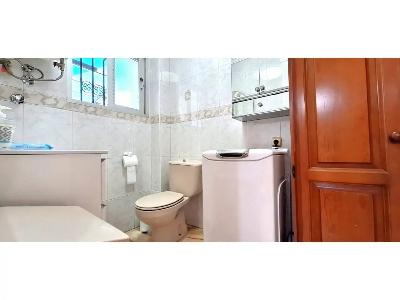 Baño de Casa adosada en venta en Rincón de la Victoria con Aire acondicionado, Jardín privado y Terraza