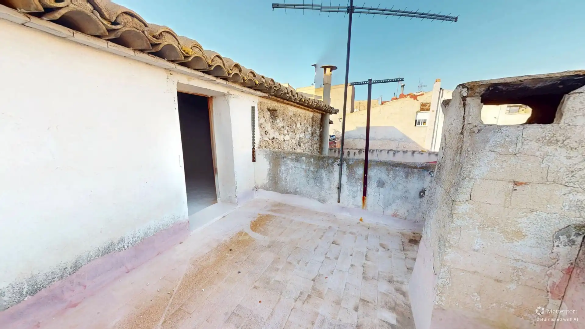 Terrassa de Casa adosada en venda en Sax amb Terrassa