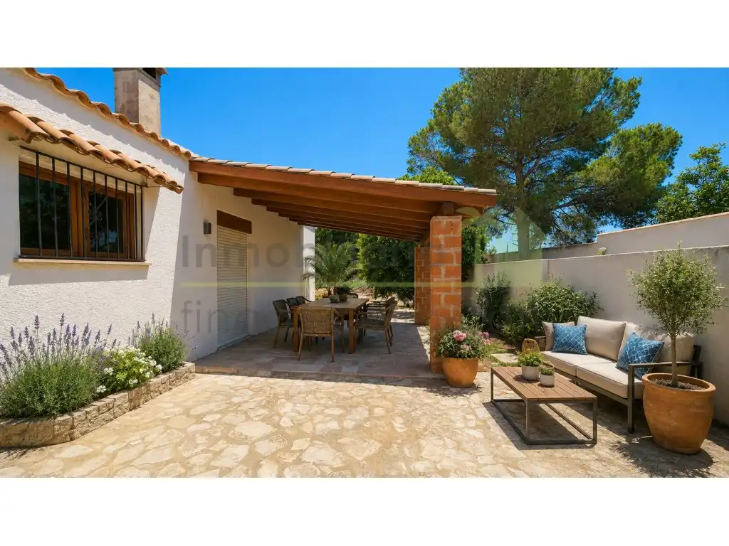 Terraza de Casa o chalet en venta en Peñíscola / Peníscola con Terraza y Piscina