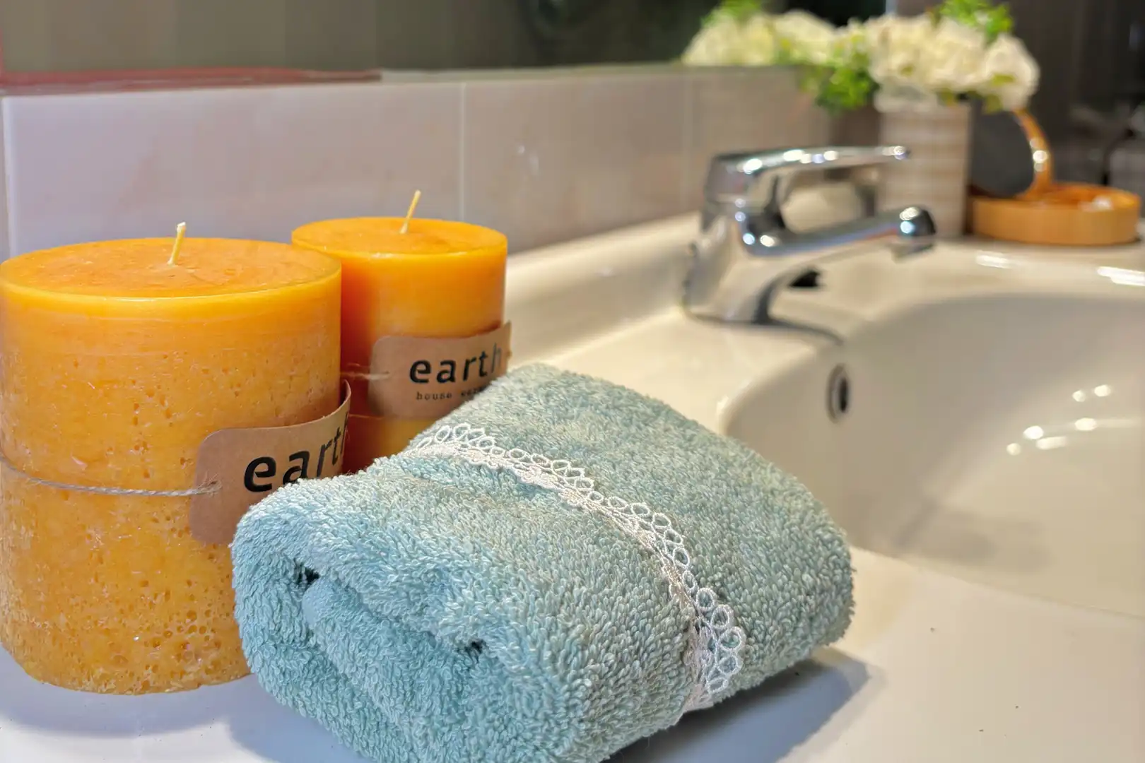 Badezimmer von Wohnung zum Verkauf in Barcelona mit Heizung, Parkett und Möbliert