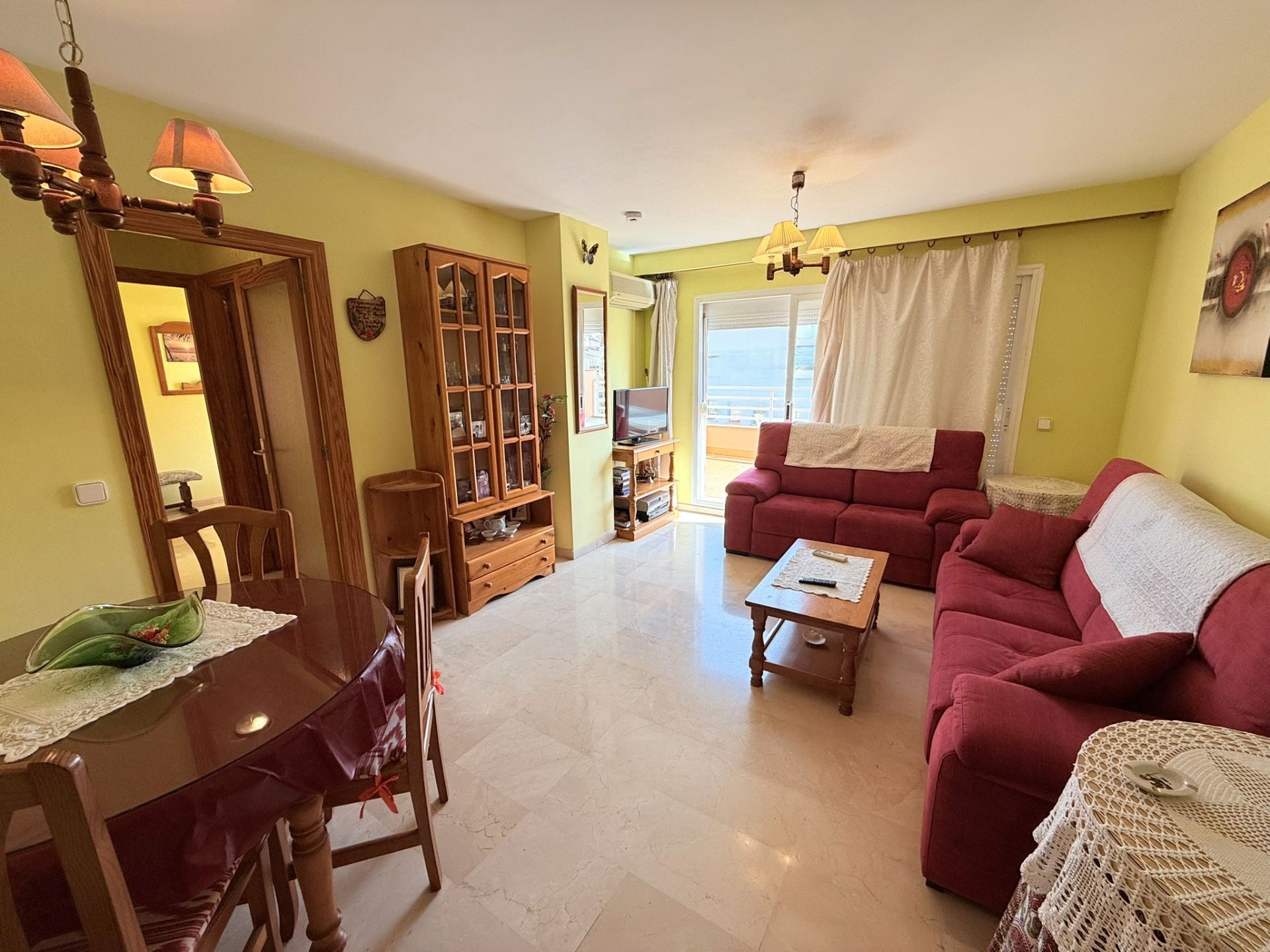 Sala d'estar de Àtic en venda en Llucmajor amb Aire condicionat, Calefacció i Terrassa