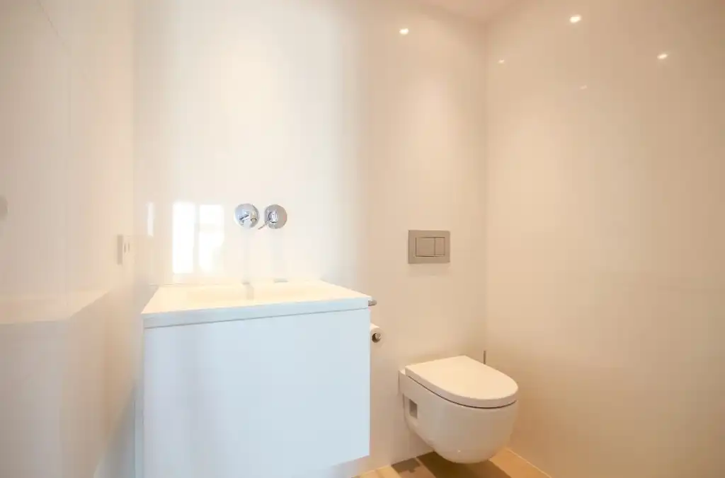 Badezimmer von Dachboden zum Verkauf in Alcúdia mit Klimaanlage, Heizung und Terrasse