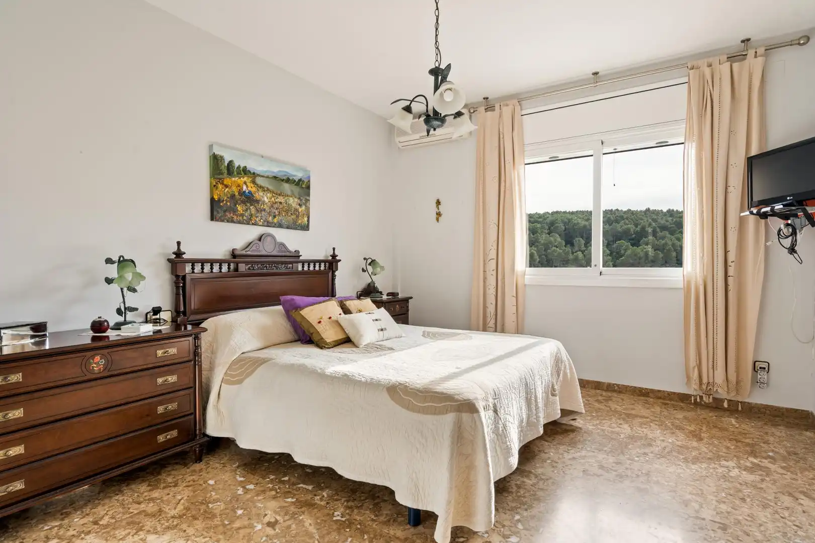 Dormitori de Casa adosada en venda en La Palma de Cervelló amb Calefacció, Jardí privat i Forn