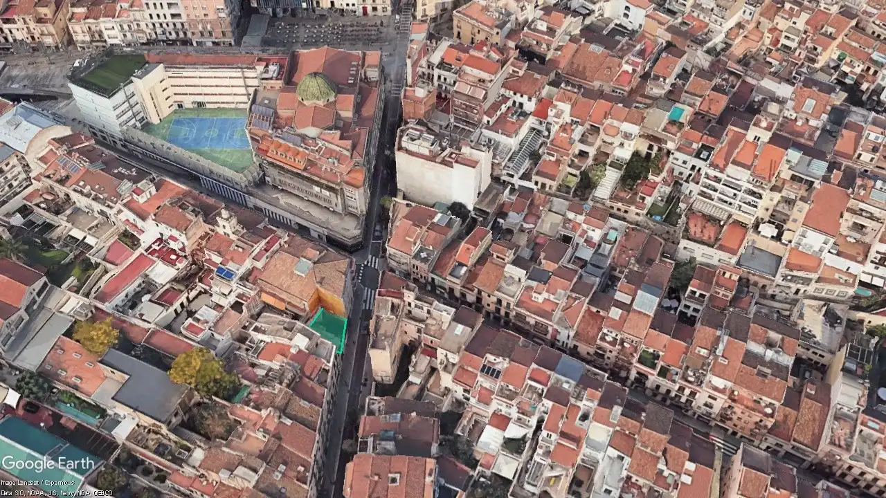 Vista exterior de Terreno en venta en Mataró