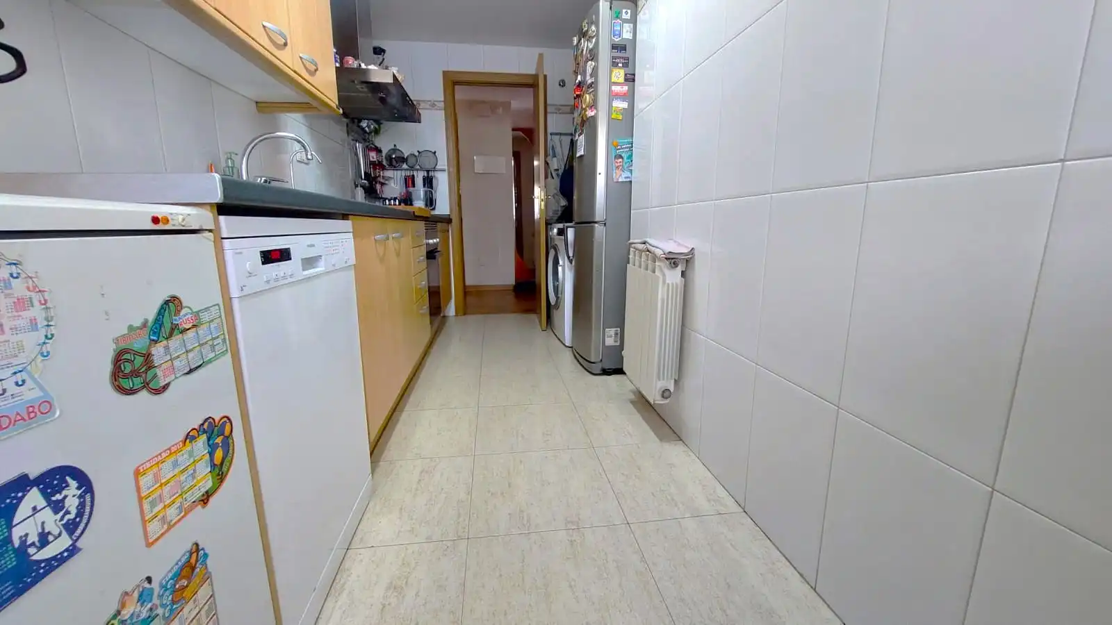 Cuina de Pis en venda en Terrassa amb Calefacció, Parquet i Terrassa