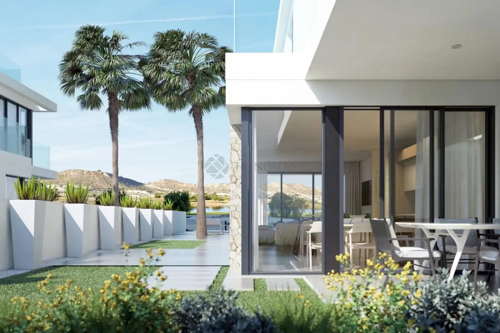 Semi-detached house with pool for sale in ronda de Europa, imagen 2