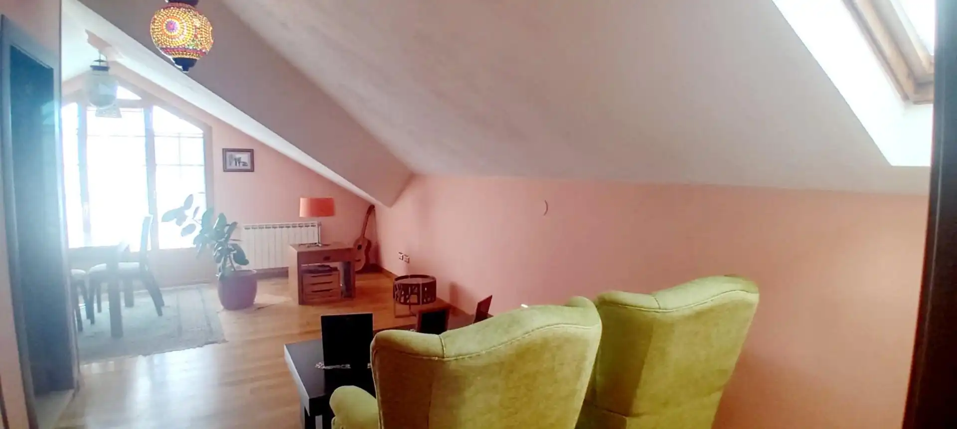 Sala de estar de Casa o chalet en venta en El Franco  con Calefacción, Jardín privado y Terraza