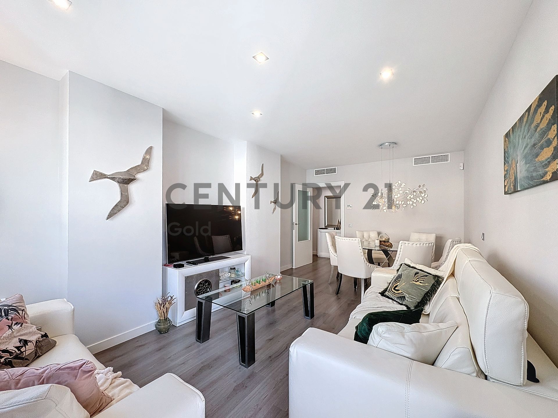 Living room of Flat for sale in Málaga Capital  with Terrace, Storage room and Community pool