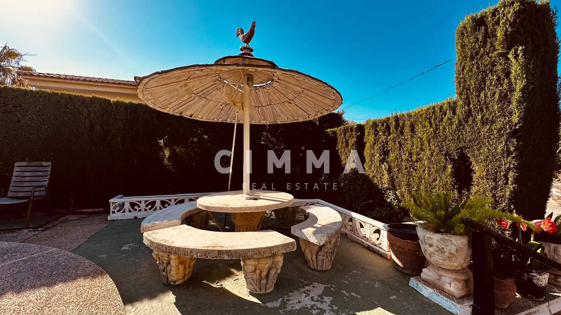 Terraza de Casa o chalet en venta en La Nucia con Aire acondicionado, Calefacción y Jardín privado