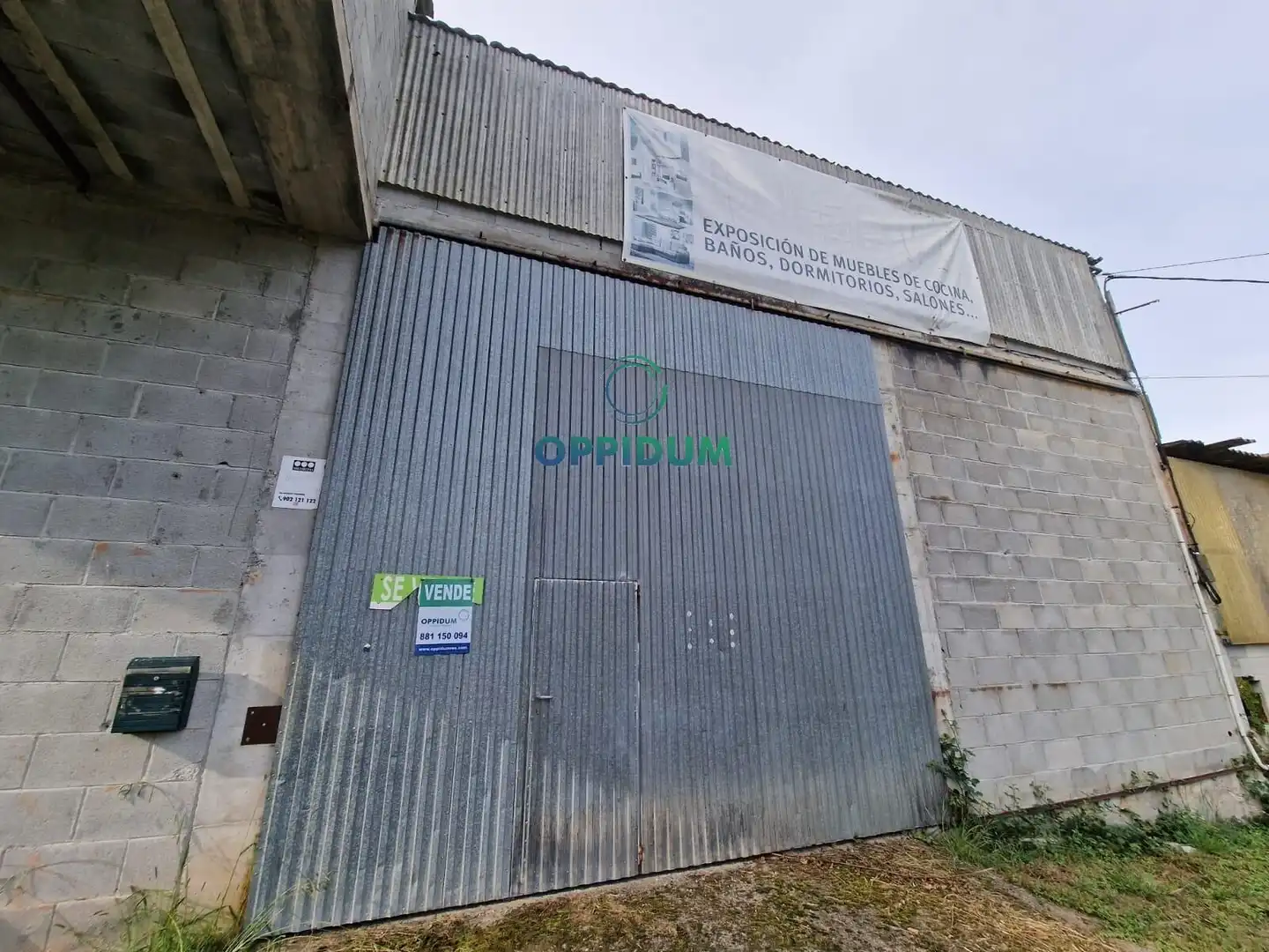 Exterior view of Industrial buildings for sale in Touro