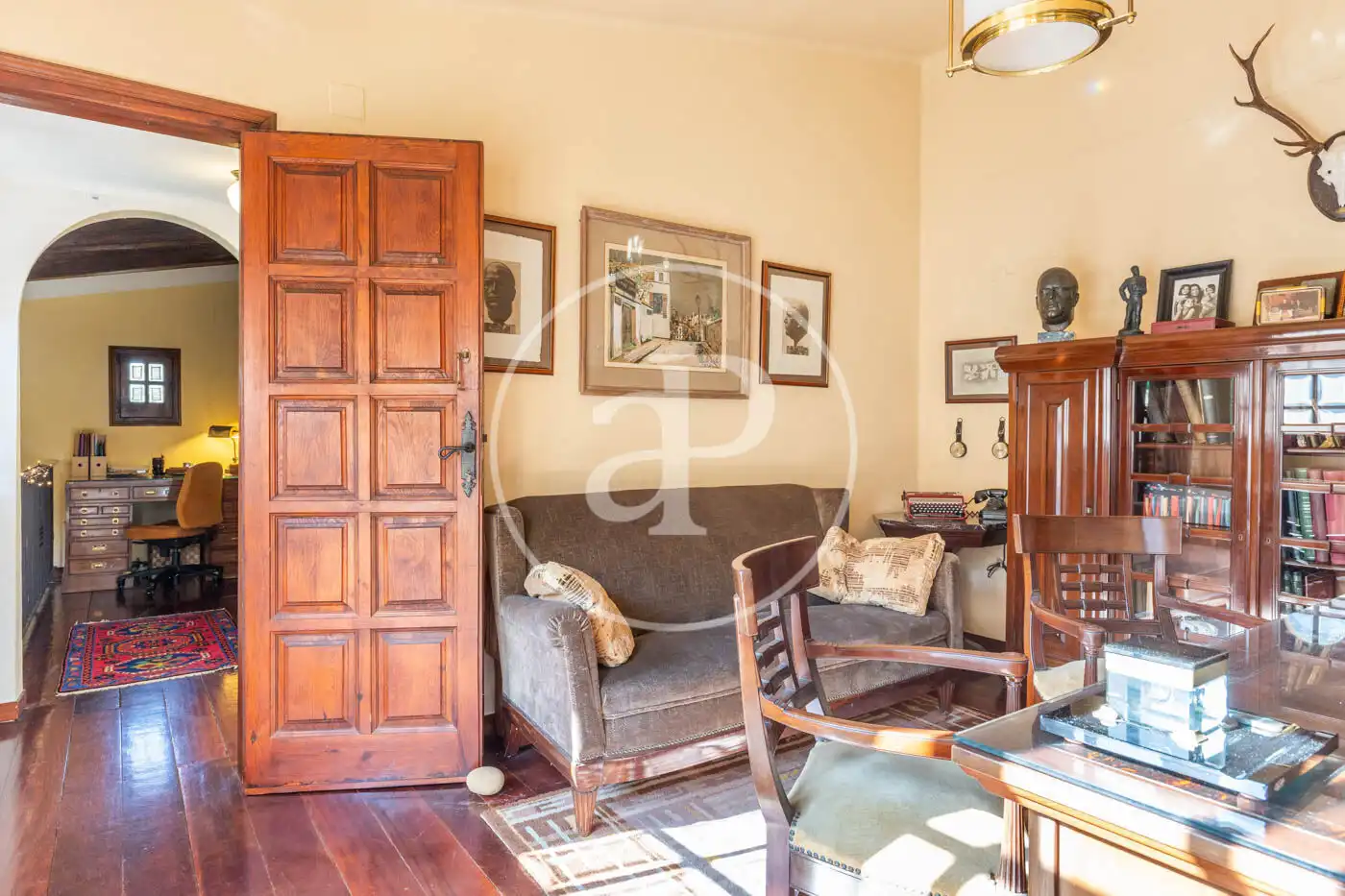 Sala de estar de Casa o chalet en venta en Vilanova del Vallès con Calefacción, Jardín privado y Terraza