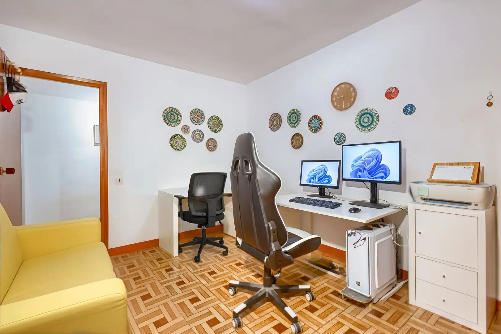 Wohnung zum Verkauf in Mutxamel mit Parkett, Terrasse und Möbliert