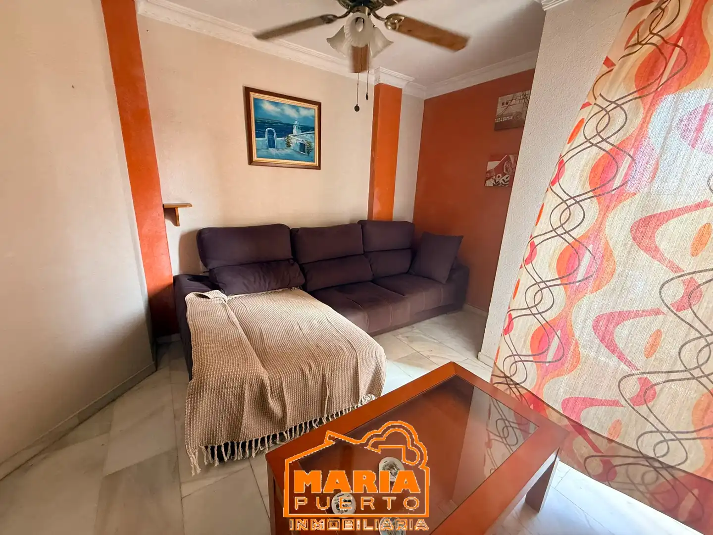 Sala de estar de Piso en venta en Málaga con Terraza y Trastero