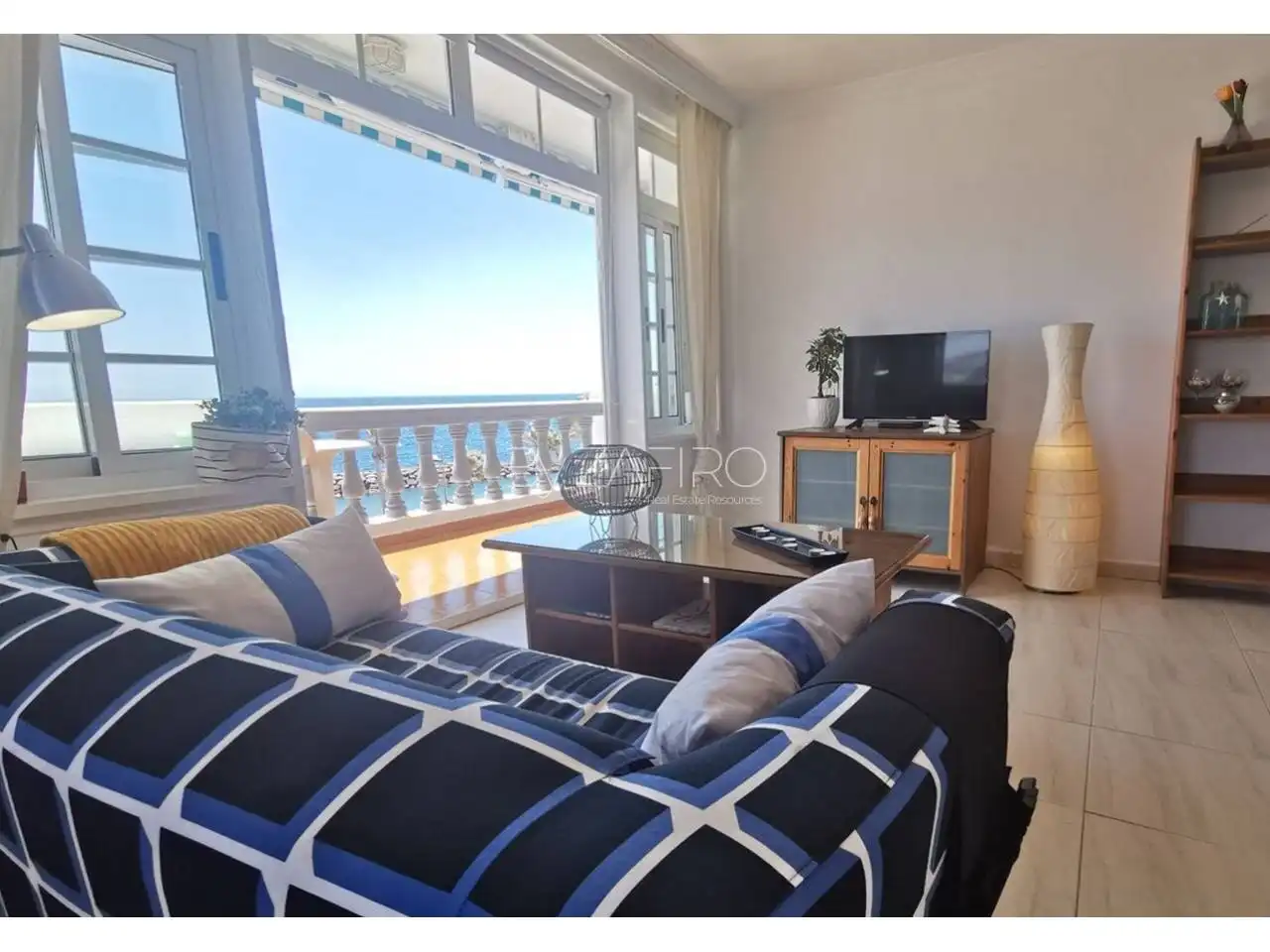 Sala d'estar de Apartament de lloguer en Candelaria amb Terrassa, Moblat i Piscina comunitària