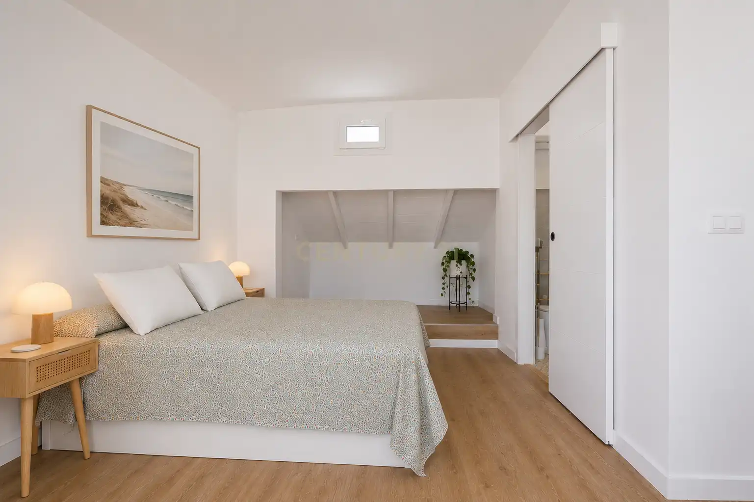 Dormitori de Casa adosada en venda en Mijas amb Jardí privat, Forn i Rentadora