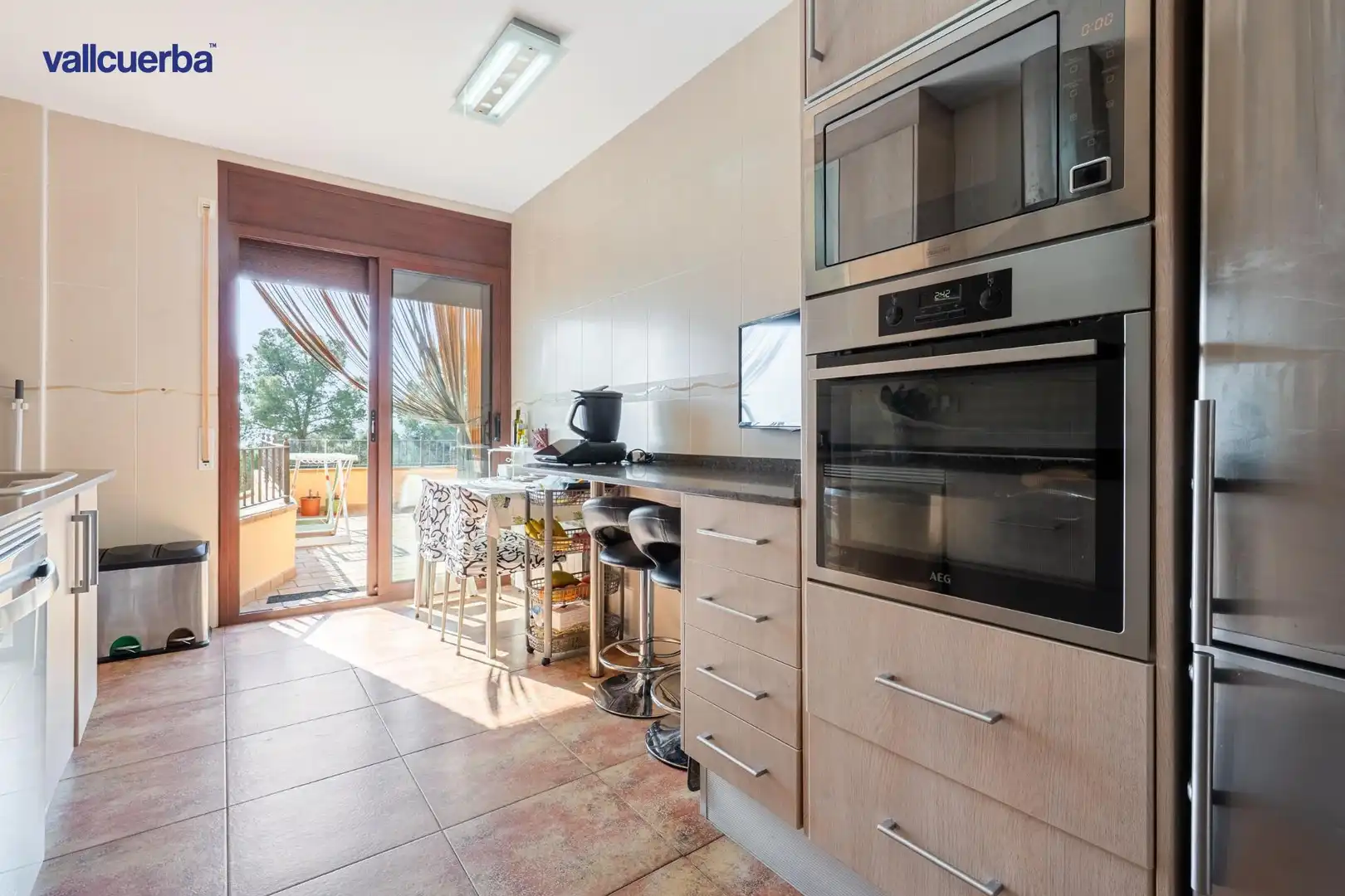 Cocina de Casa adosada en venta en Riudecanyes con Aire acondicionado, Calefacción y Jardín privado
