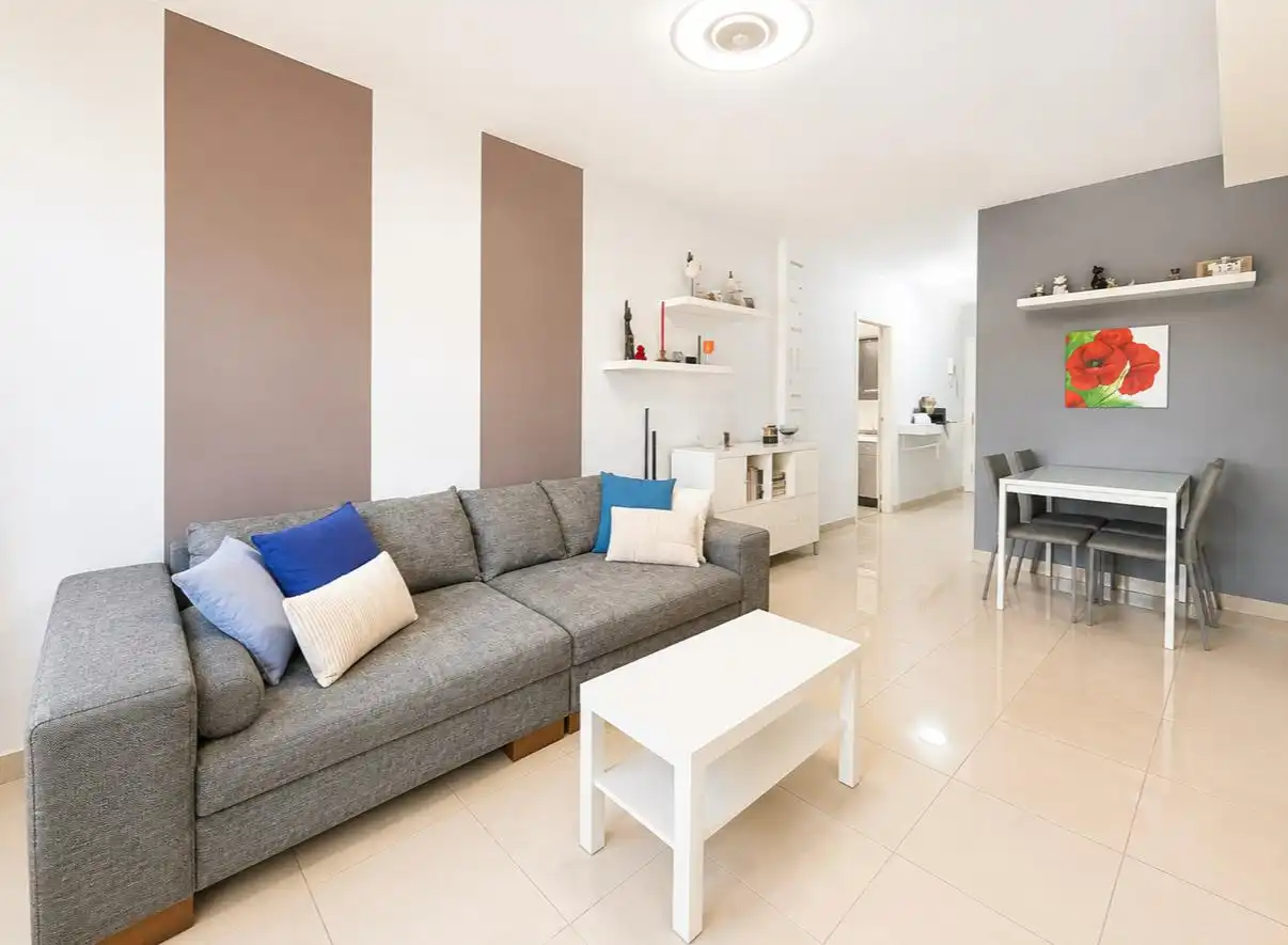 Living room of Flat for sale in Arona  with Furnished, Balcony and Community pool