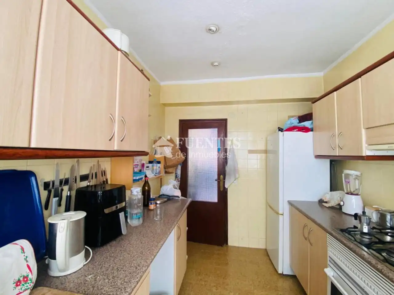 Küche von Wohnung zum Verkauf in Alicante / Alacant mit Parkett und Terrasse