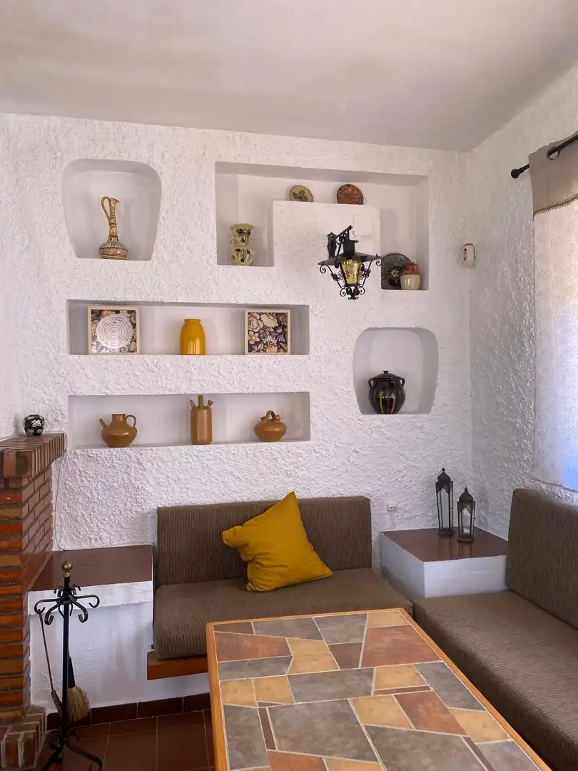 Sala d'estar de Casa o xalet en venda en Chiclana de la Frontera amb Jardí privat i Piscina