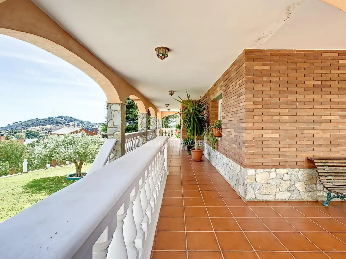 Terraza de Casa o chalet en venta en Badalona con Aire acondicionado, Calefacción y Jardín privado