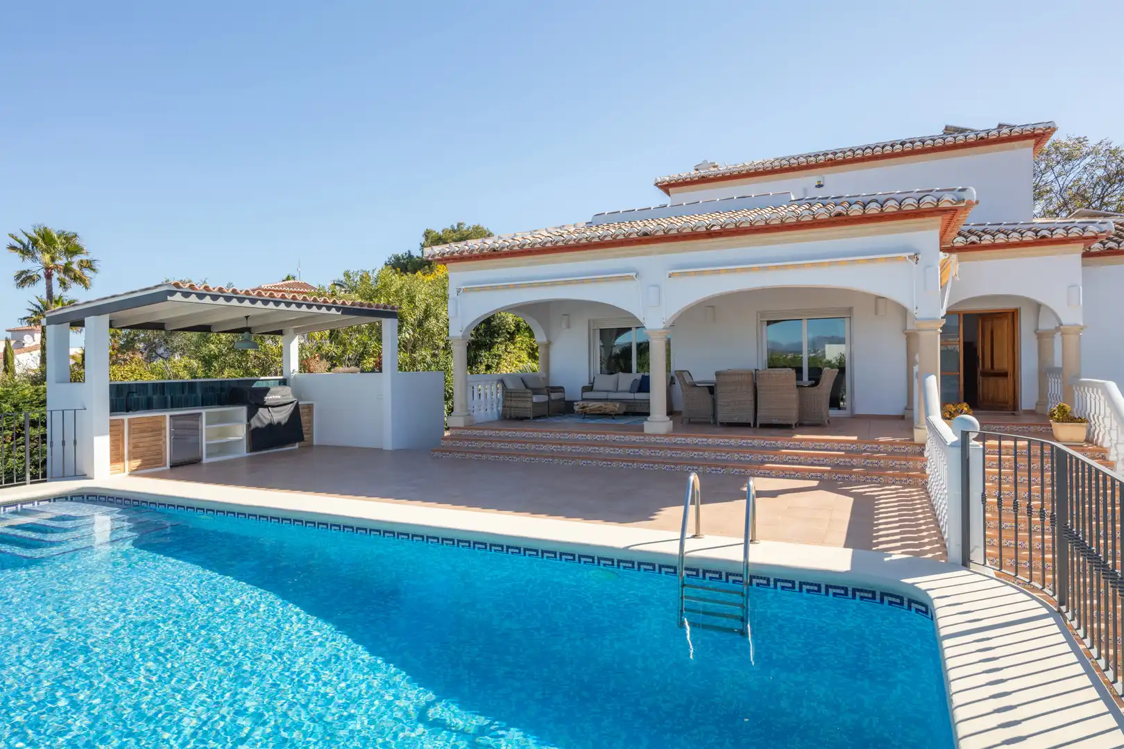 Terrace of Houses for sale in Jávea / Xàbia  with Air Conditioner, Heating and Private garden