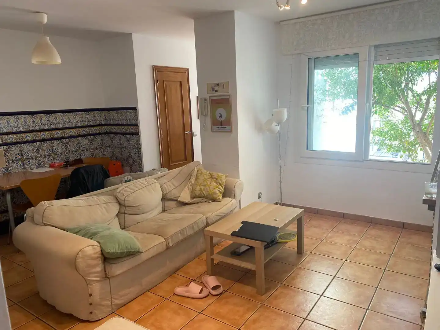Sala de estar de Planta baja en venta en Badalona