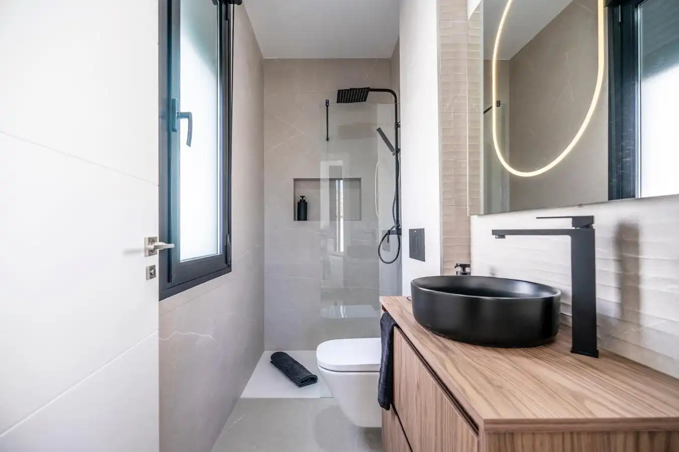Baño de Casa o chalet en venta en Torre-Pacheco con Aire acondicionado, Jardín privado y Terraza