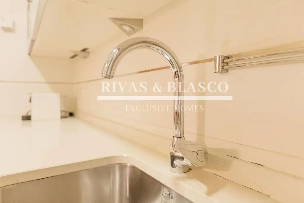 Cuina de Apartament de lloguer en Donostia - San Sebastián  amb Aire condicionat, Calefacció i Moblat