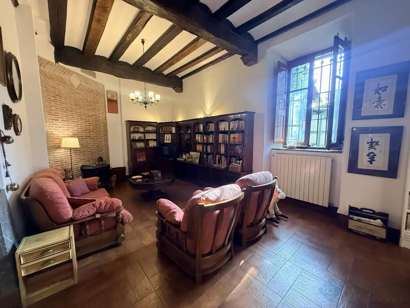 Sala de estar de Casa o chalet en venta en Arrankudiaga / Zollo con Calefacción, Trastero y Balcón