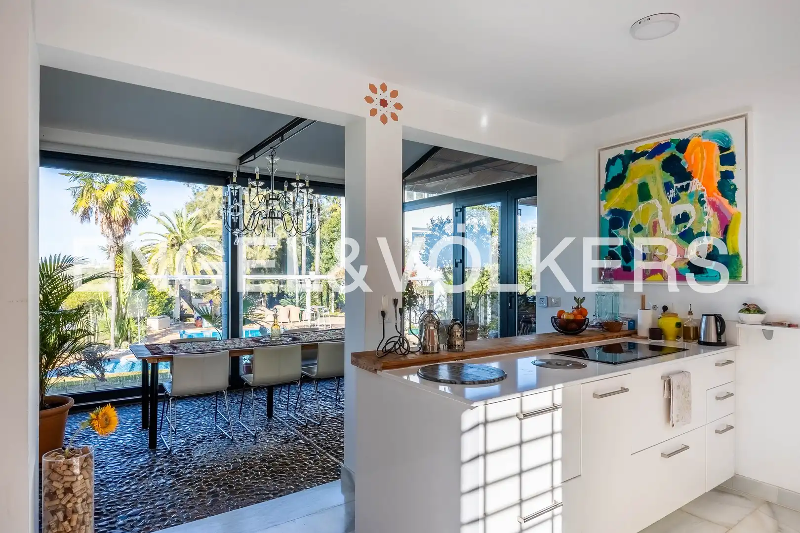Kitchen of Houses for sale in Valencina de la Concepción  with Air Conditioner, Heating and Private garden