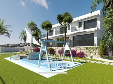 Casa a schiera con piscina in vendita a Golf Bahía