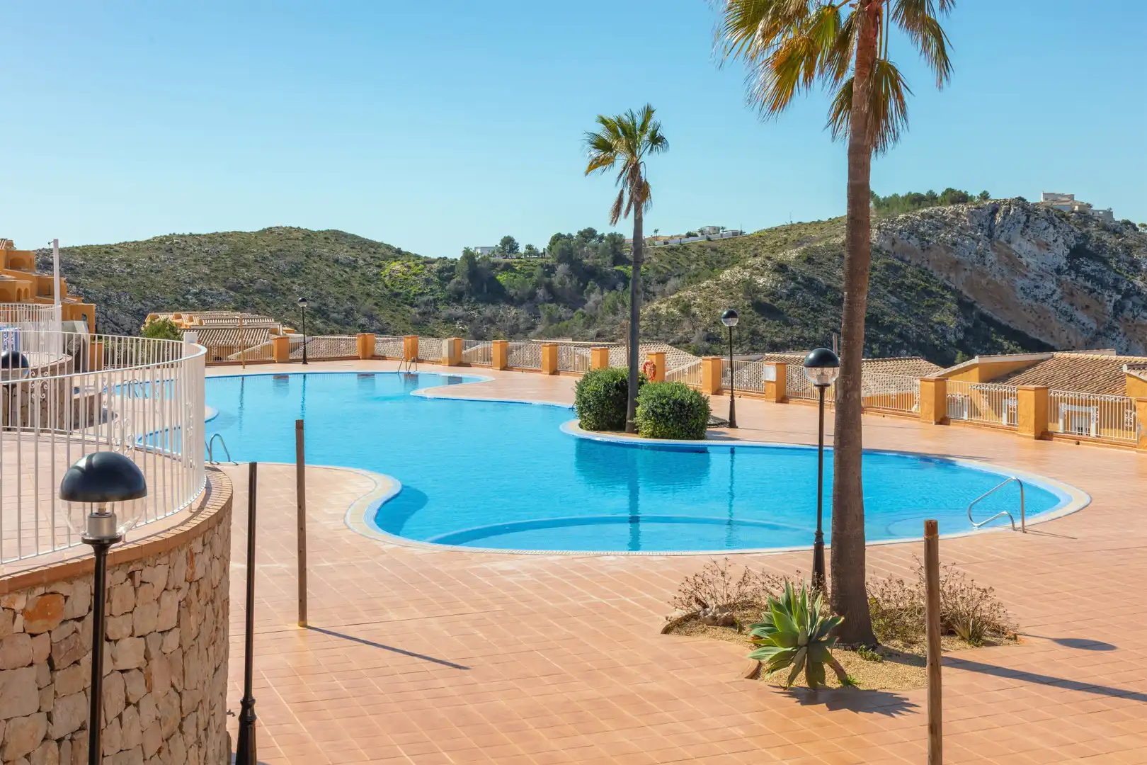 Swimming pool of Apartments for sale in Benitachell / El Poble Nou de Benitatxell  with Air Conditioner, Terrace and Swimming Pool
