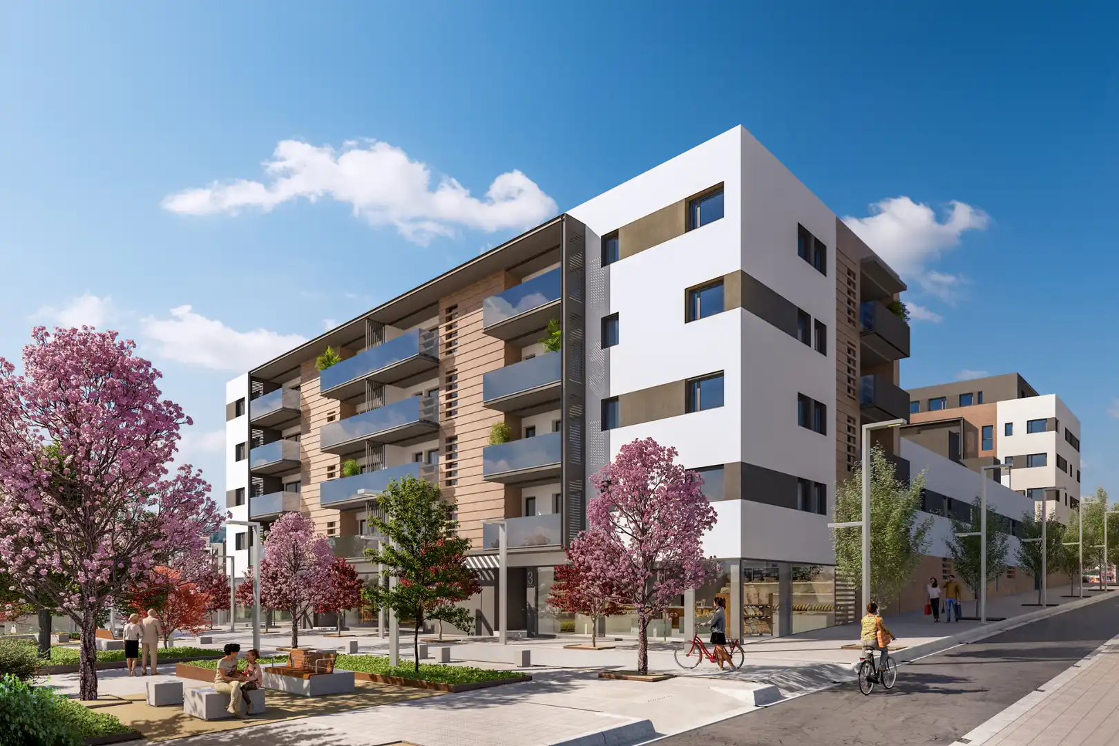 Vista exterior de Planta baja en venta en Granollers con Aire acondicionado, Calefacción y Jardín privado