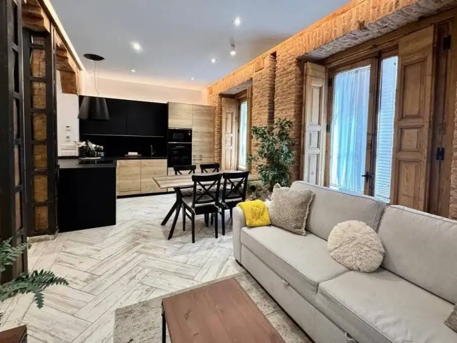 Sala de estar de Casa o chalet en venta en Moratalaz