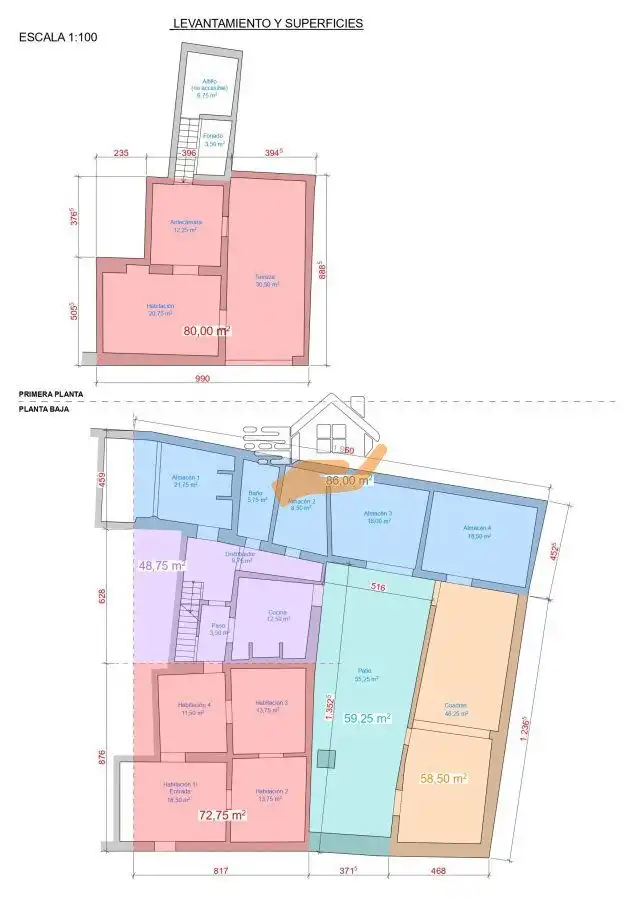 Houses for sale in Llano de Brujas