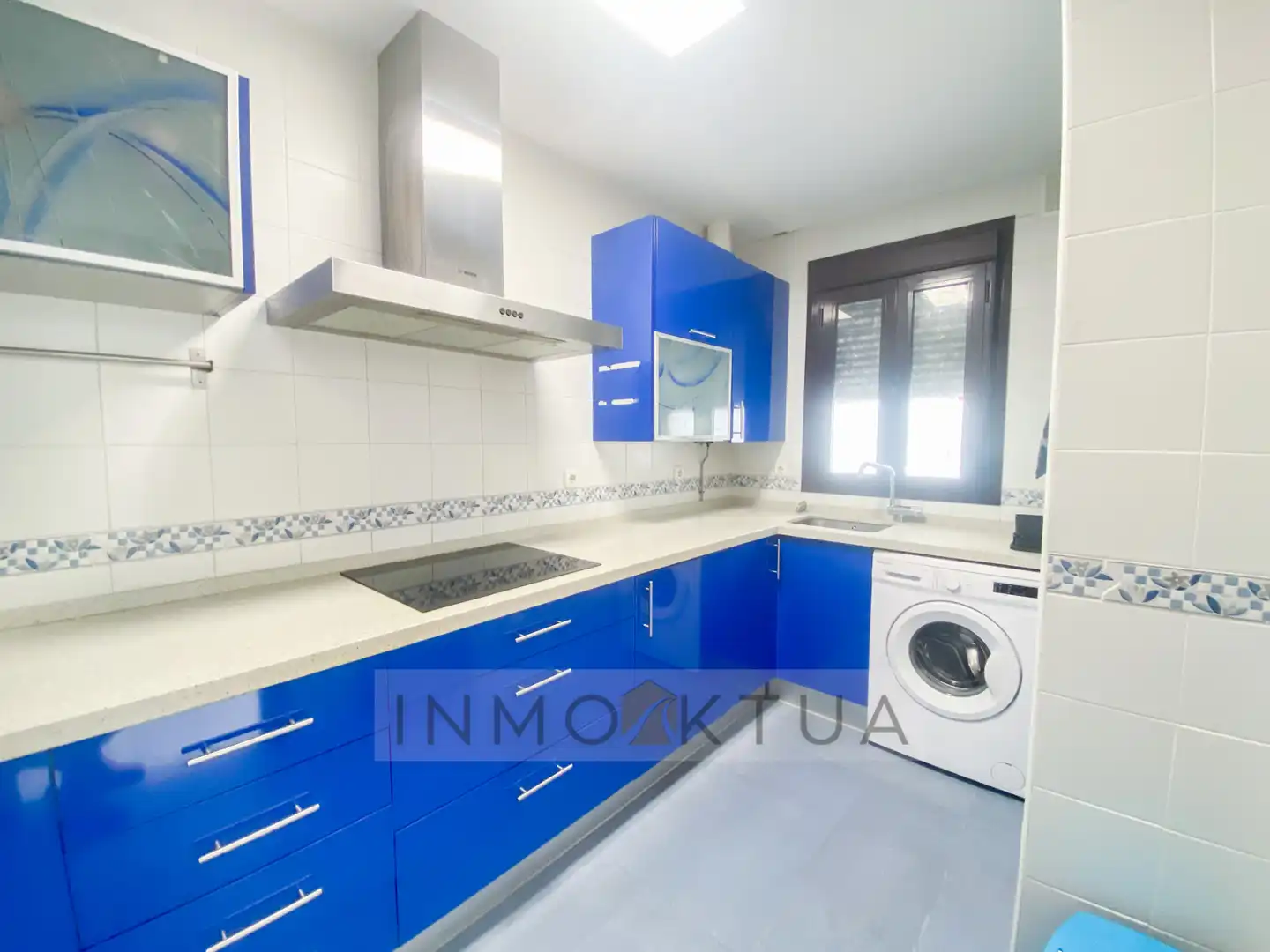Kitchen of Flat for sale in Jerez de la Frontera  with Air Conditioner, Furnished and Oven
