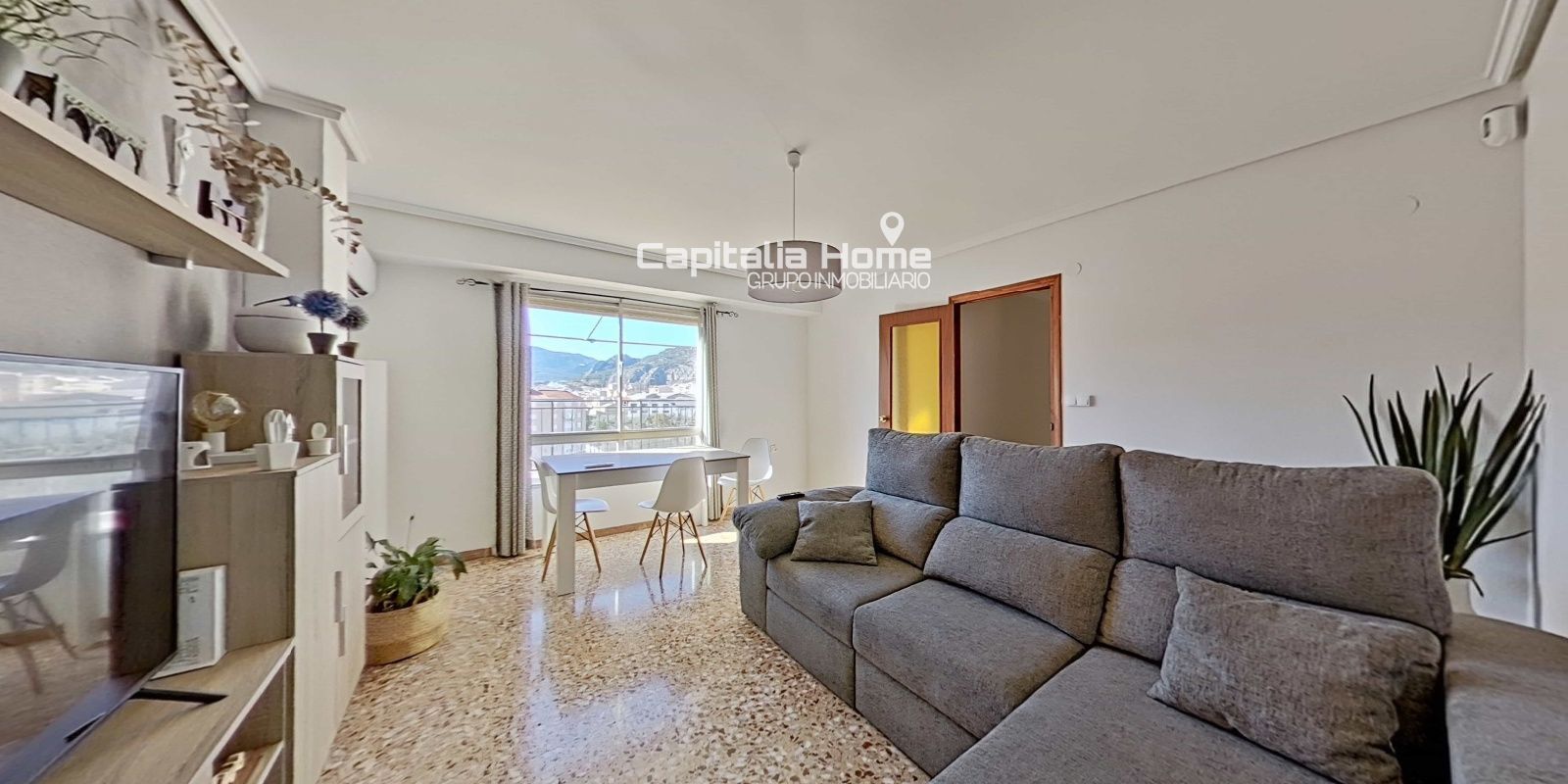 Living room of Attic for sale in Alcoy / Alcoi  with Air Conditioner, Heating and Terrace