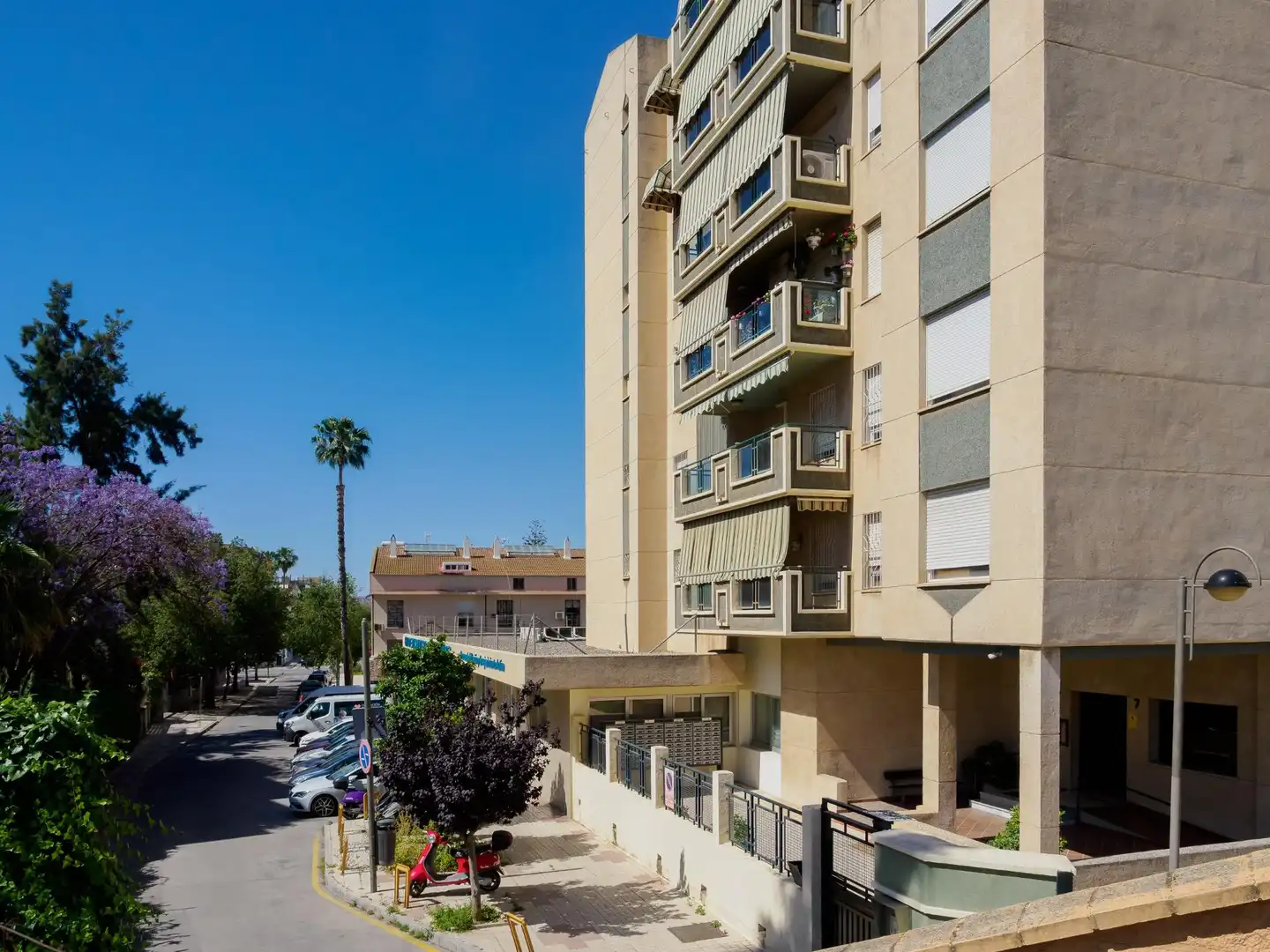 Vista exterior de Piso en venta en Málaga con Jardín privado, Terraza y Trastero