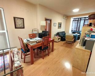 Dining room of Flat for sale in  Huelva Capital  with Air Conditioner, Terrace and Furnished