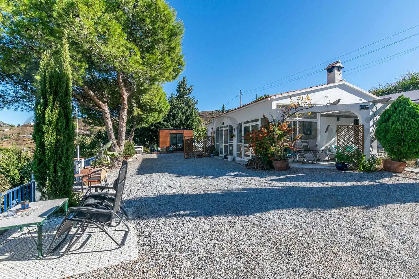 Jardí de Casa o xalet en venda en Cómpeta amb Aire condicionat, Jardí privat i Moblat