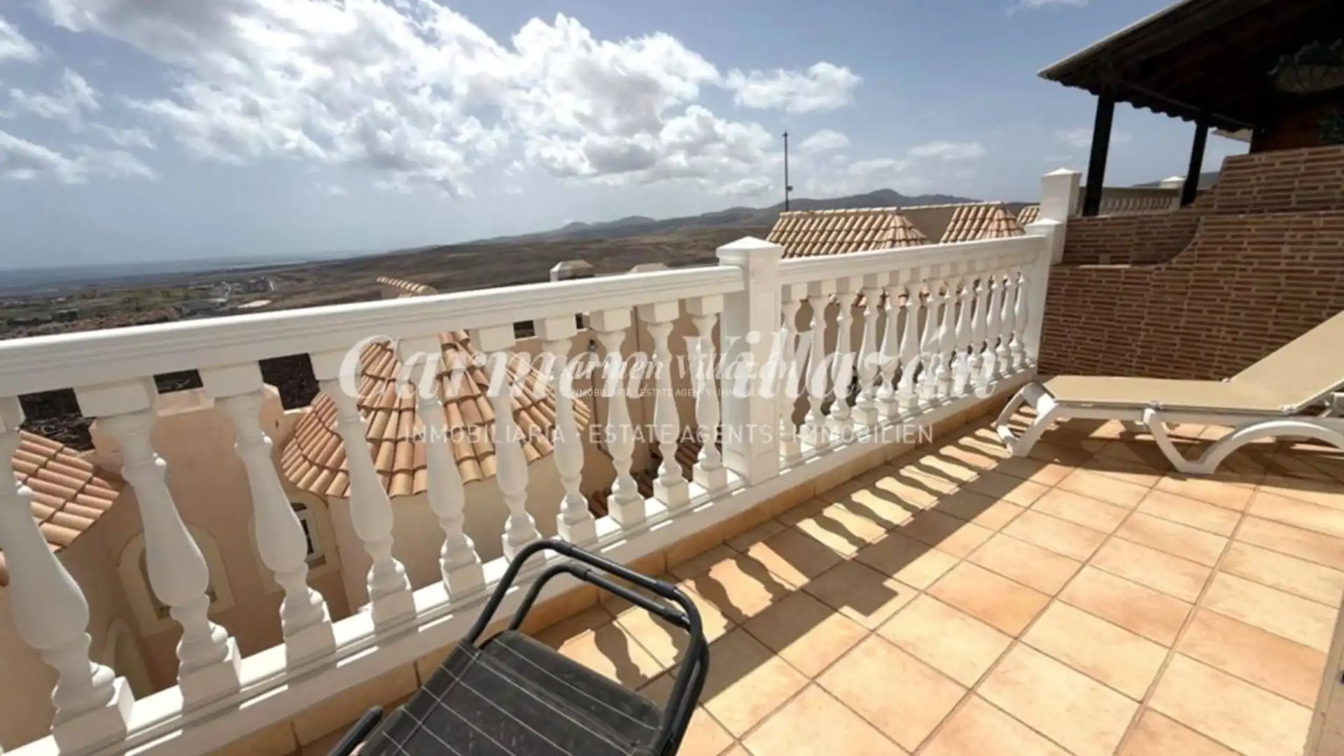 Terrace of Duplex for sale in Antigua  with Air Conditioner, Private garden and Terrace