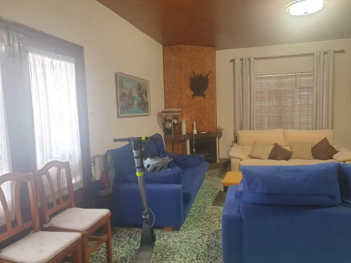 Sala d'estar de Finca rústica en venda en Vinaròs amb Jardí privat, Traster i Piscina