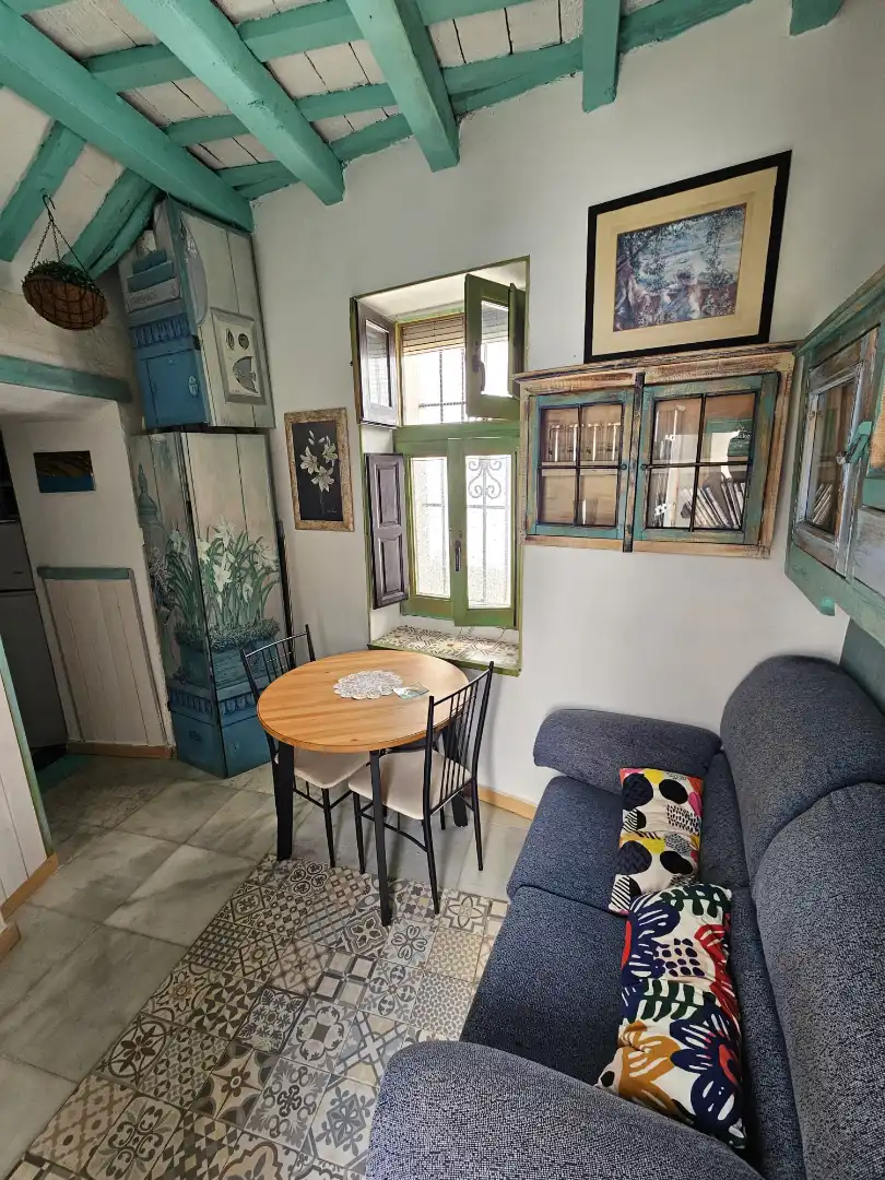 Menjador de Apartament en venda en Vejer de la Frontera amb Moblat, Forn i Rentadora