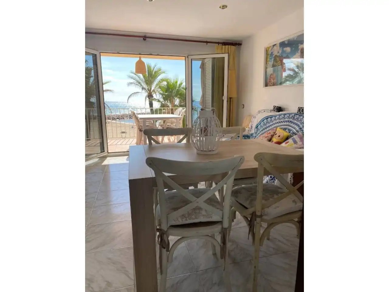 Comedor de Piso de alquiler en Vilanova i la Geltrú con Aire acondicionado, Calefacción y Terraza