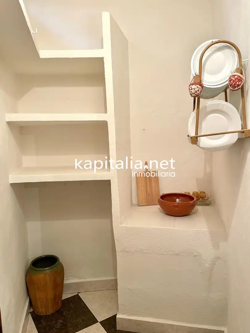 Cuina de Casa o xalet en venda en Alfafara amb Calefacció i Balcó