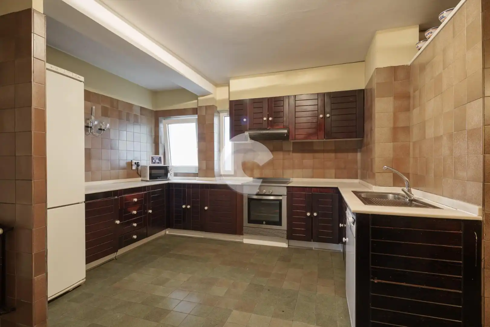 Kitchen of Flat for sale in A Coruña Capital   with Heating